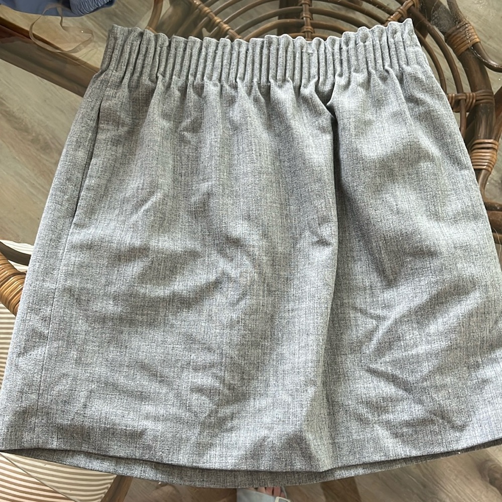 Grey J Crew Factory pencil skirt